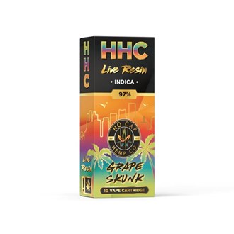 NoCap - HHC + Live Resin Vape Carts 1g Grape Skunk